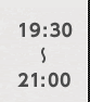 19:30〜21:00
