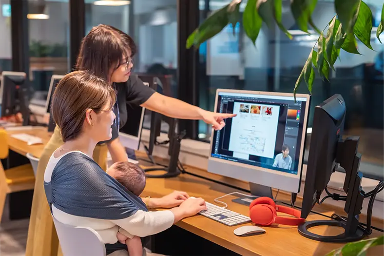 ママさん対応ももちろん可能